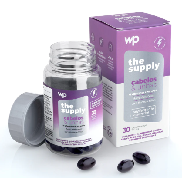Capsulas The Supply Cabelos e Unhas